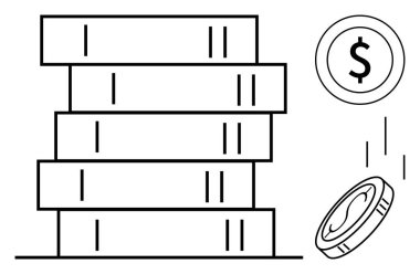 Bilgi ve eğitimi finansal yatırımı simgeleyen bir yığın kitap. Eğitim, mali planlama, öğrenme, kişisel büyüme, kariyer geliştirme için ideal