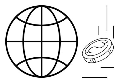 Küresel ekonomiyi vurgulayan tek bir para biriminin eşlik ettiği bir dünyanın ana hatları. Finans, ticaret, küreselleşme, yatırım, para politikası, finans piyasaları için ideal