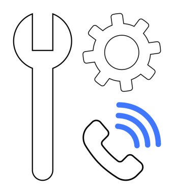 İngiliz anahtarı, teçhizat, telefon ve kablosuz sinyal bakım, servis ve destek öneriyor. Teknoloji, iletişim, müşteri yardımı, sorun giderme, tamir işleri için ideal