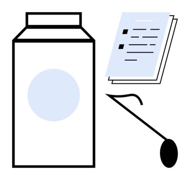 İçecek kutusu, yemek tarifi kitabı ve yemek pişirme, sağlıklı tarifler, beslenme ve yemek hazırlama üzerine yoğunlaşmak için kaşık. Diyet planlaması, sağlık, gıda eğitimi mutfak aletleri için ideal tarif rehberleri