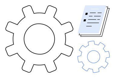 Vites ve kontrol listesi elemanları sistem verimliliği, görev yönetimi ve iş akışı stratejileri kavramlarını iletir. Takım çalışması, planlama, mühendislik, üretkenlik, teknoloji, organizasyon için ideal