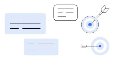 Hedefleri, odaklanmayı, stratejiyi, iletişimi ve motivasyonu vurguluyor. Başarı, planlama, organizasyon, takım çalışması için ideal basit pazarlama
