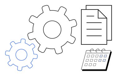 Vites mekanizmaları, istiflenmiş belgeler ve bir takvim sistem süreçlerini, iş akışı optimizasyonunu, görev organizasyonunu öneriyor. Üretim, planlama, iş dengesi ve işletme iş stratejisi için ideal