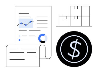 Haritalar, istiflenmiş kutular ve veri analizi, lojistik ve finans tabelaları. Ticaret, pazarlama, e-ticaret analizi, lojistik ticaret muhasebesi için ideal. Çok basit.