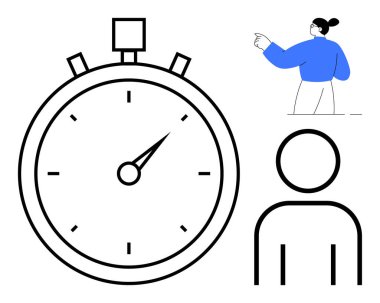 Kronometre kesin zamanı gösteriyor, kişiyi ve yönü gösteriyor. Zaman yönetimi, karar verme, verimlilik, öncelikler, liderlik, görev heyeti için ideal