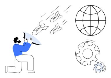 Sistemleri DDoS füzelerinden korunan kişi internet ve şanzıman hedefliyor. Siber güvenlik, veri koruması, internet güvenliği, bilişim savunması, çevrimiçi tehditler, teknolojik riskler, basit