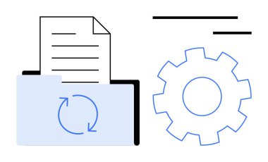 Dosya dizinini eşzamanlama oku, belge ve teçhizat sembolize etme ayarları ve otomasyonu ile aç. Veri yönetimi, bulut depolama, yedekleme, iş akışı, üretkenlik, organizasyon ve basit için ideal