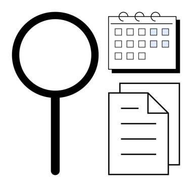 Bir takvim ve dökümanların yanında büyüteç, analiz, zamanlama ve veri incelemesini vurguluyor. Araştırma, planlama, üretkenlik, organizasyon, programlama, zaman yönetimi öğrenimi için ideal