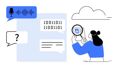 İletişim teknolojisi. Modern grafiklerde iletişim araçları, dijital kimlik doğrulama ve veri analizleri. Siber güvenlik, teknoloji uygulamaları ve yapay zeka sistemlerinde iletişim. Kullanım Teknolojisi
