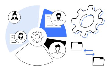 Bölünmüş çizelge ve bağlı dosya dizinlerinde takım profillerine sahip bir araç. Takım çalışması, işbirliği, veri yönetimi, iş akışı, strateji, iletişim ve verimlilik için ideal. Basit düz metafor