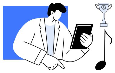 Dijital öğrenme konsepti. Dijital araçlar eğitimi ve yaratıcılığı artırır. Dijital öğrenme multimedya kaynakları ile başarıyı teşvik eder. E- öğrenim, eğitim, yenilik ve başarı için ideal