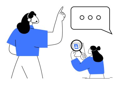 Kişisel kimlik doğrulaması. Çevrimiçi iletişim güvenliği ve kimlik doğrulama süreçlerini geliştirmeye odaklanmış. Teknoloji, güvenlik, iş ve dijital için ideal