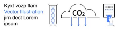 İklim değişikliği, veri analizi, laboratuvar araştırması, karbon ayak izi, kimlik doğrulama, barkod taraması. DNA sarmalı, CO2 bulut barkod tarayıcısı. İklim değişikliği ve veri analizi