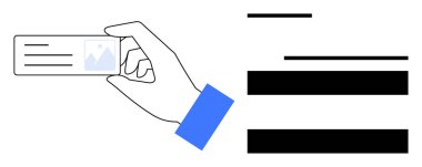 Profil fotoğrafı ve metin bölümleriyle dolu ayrıntılı bir kartvizit tutuyor. Ağ oluşturma, kimlik belirleme, markalaşma, iletişim paylaşımı, profesyonel bağlantılar, kişisel kimlik, basit daire