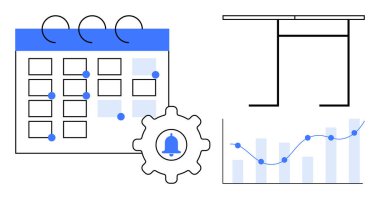 Zaman yönetimi, iş planlaması, analitik, üretkenlik araçları, organizasyonel strateji, programlama araçları. Bildirimli takvim, analitik grafik ve tablo. Zaman yönetimi ve iş