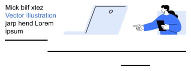Dijital takım çalışması, çevrimiçi eğitim, uzaktan çalışma, sunum, iletişim, teknoloji arayüzü. Laptop ekranını işaret eden kişi. Dijital takım çalışması ve çevrimiçi eğitim kavramı