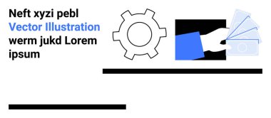 Vites sembollü el ele tutuşmalar mali değişim, işbirliği ve iş akışı iyileştirmesini vurguluyor. Finans, takım çalışması, süreçler, otomasyon, ödemeler, strateji ve basit iniş için ideal