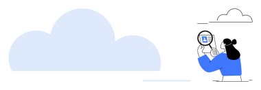 Bulut hesaplama konsepti. Bulut hesaplama verimli veri depolama, geri alma ve analiz olanağı sağlar. Bulut bilgisayarı şirketleri, veri güvenliğini, uygulama geliştirmeyi ve uzaktan işbirliğini destekler