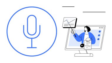 Ses tanıma sistemi çevrimiçi öğrenme platformlarına entegre edildi. Ses teknolojisi eğitimi, ulaşılabilirliği ve bağlılığı arttırmaya yardımcı olur. E-öğrenim, sanal sunumlar, webinarlar için ideal