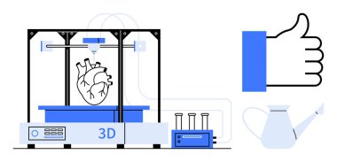 3D baskı, 3D baskılı kalp modeliyle sağlık hizmetlerinde devrim yaratıyor. 3D baskı tıbbi prototipi geliştirir, çeşitli alanlarda buluşlar yapar. Eğitim, yenilik ve teknoloji için.