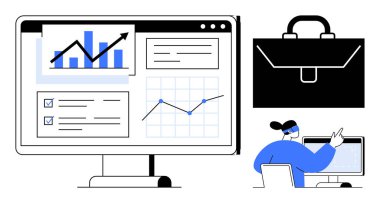 Veri analizi, iş çözümleri, proje yönetimi, üretkenlik araçları, profesyonel beceriler, iş akışı verimliliği. Haritalar ve grafiklerle izleme, verileri analiz eden kişi. Veri analizi ve iş