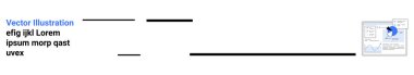 İş analizleri, veri görselleştirme, gösterge paneli tasarımı, kurumsal raporlama, performans takibi, dijital arayüz. Modern bir gösterge panelindeki verilerin grafikleri. İş analizleri ve verileri