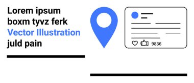 Sosyal ağ, iletişim araçları, kullanıcı arayüzü tasarımları, çevrimiçi teknoloji, dijital pazarlama, kullanıcı bağlantısı. Sosyal medya profilinin yanındaki mavi lokasyon rozeti. İletişim araçları