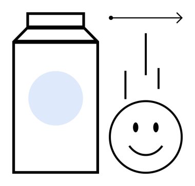 Geometrik karton konsept. Geometrik elementler tasarım, ambalaj ve yaratıcı görseller. Markalaşma, pazarlama kavramları ve asgari estetik için geometrik karton tasarımı. Tasarım ve markalaşma için ideal
