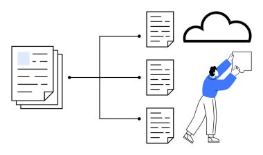 Bulut veri yönetimi. Bulut depolama çözümleri dosya düzenini ve veri paylaşımını sorunsuzca sağlar. Bulut veri yönetimi dijitalleşmeyi, işbirliği ve verimli iş akışını destekler. Uygun.