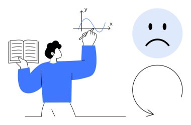 Veri analizi Grafik çizimi, duygusal geribildirim ve iletişim tasarımı olan veri analiz elemanları. Eğitim, araştırma, geri bildirim, iş analizleri, sunumlar için veri analizi