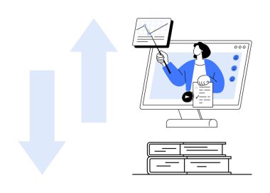 Çevrimiçi öğrenme. Sanal sunumlar ve dijital platformlar da dahil olmak üzere çevrimiçi öğrenme araçları uzaktan eğitimi geliştirir. Okullar için çevrimiçi öğrenme, iş eğitimi, e-öğrenme içeriği oluşturma