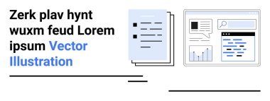 İş iletişimi, veri analizi, dijital iş akışı, çevrimiçi belgeler, içerik yönetimi, bilgi işleme. Dijital belgeler ve web sayfası sahneleri. İş iletişimi ve verileri