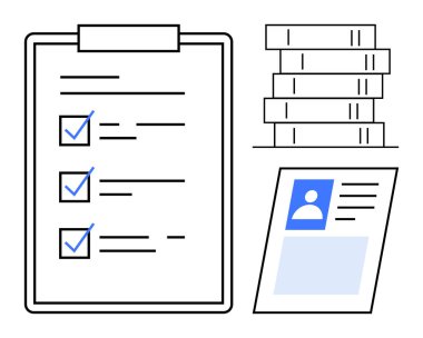 İş organizasyonu. Kontrol listesi, belge dosyası ve dosya yığını olan bir iş organizasyonu. İş organizasyonu görev planlamasına, kayıt yönetimine ve verimliliğe yardımcı olur. Mükemmel.
