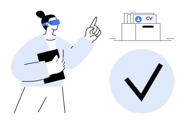 İş başvurusu süreci. Dijital özgeçmişi ve sanal gerçekliği olan iş uygulamaları. Modern İK uygulamaları için iş başvuruları modernleştirildi. İşe alım, dijital dönüşüm, HR teknolojisi, kariyer