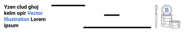 Kripto para, engelleme zinciri finans, dijital ekonomi, yatırım teknolojisi, fintech, parasal kavramlar. Metin ve grafik özelliklerinin yanında bir yığın Bitcoin madeni para. Kripto para birimi ve engelleme zinciri