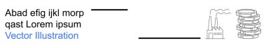 Ekonomik büyüme, endüstri, emisyon kontrolü, iklim değişikliği, çevre politikası, finansal planlama. Fabrika bir yığın madeni paranın yanında duman yayıyor. Sanayi ve ekonomik büyüme kavramı