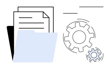 Veri organizasyonu, dosya yönetimi, iş akışı otomasyonu, ofis araçları, sistem optimizasyonu, belge depolama. Dizin, belgeler ve vites verimliliği. Dosya yönetimi ve iş akışı otomasyon kavramı