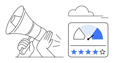 Müşteri geribildirim kavramı. Müşteri geribildirimi iş büyümesi ve gelişimi için gereklidir. Müşteri geribildirimi markaların memnuniyeti ölçmesine ve hizmetleri iyileştirmesine yardımcı olur. Pazarlama için kullanışlı