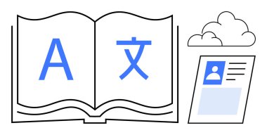 Çeviri teknolojisi. Dijital araçlar dil çevirisi ve küresel iletişimde yardımcı olur. Çeviri erişilebilirliği, kültürel değişimi ve anlayışı arttırır. Eğitim ve seyahat için.