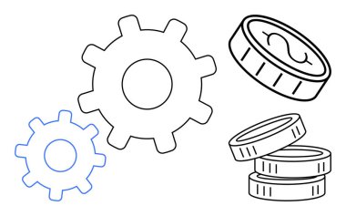 Finansal işlemler, verimlilik, teknoloji, takım çalışması, ekonomik sistemler, kaynak yönetimi. İki vites ve bozuk para. Finansal işlemler ve verimlilik kavramsallaştırıldı
