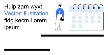 Zaman yönetimi, planlama, program organizasyonu, kurumsal toplantılar, verimlilik, iş akışı optimizasyonu. Bir profesyonel takvim planının yanında durur. Zaman yönetimi ve planlama kavramı