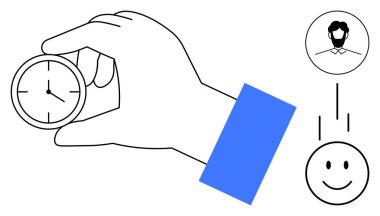 Zaman yönetimi konsepti. Etkili zaman yönetimi verimliliği artırır ve iş akışını basitleştirir. Zaman yönetimi araçları ve kişisel başarı, takım çalışması ve verimlilik teknikleri. Harika.