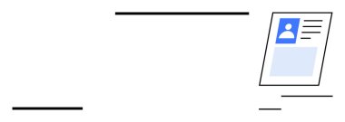 Dijital kimlik konsepti. Kişisel güvenlik ve çevrimiçi doğrulama için dijital kimlik kartı. Dijital kimlik uygulamalar, aygıtlar ve platformlar için modern sanal doğrulama sistemlerini geliştirir