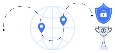 Veri güvenliği kavramı. Küresel veri güvenliği şifreli bağlantılar, güvenli veri transferi ve bilginin korunmasını sağlar. Veri güvenliği kişisel ve kurumsal sistemleri korur