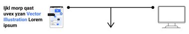 Data sharing, wireless communication, technology integration, device connectivity, digital syncing, network. Smartphone displaying interface connected to desktop via arrow. Data sharing and wireless