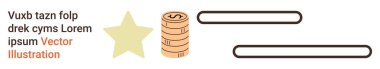 Derecelendirme sistemleri, incelemeler, finans, izleme süreci, istatistik ve anketler. Yıldız ikonu, bozuk para yığını ve metin tutucuları. Derecelendirme sistemleri ve incelemeler açıkça