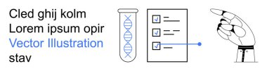 Biyoteknoloji, otomasyon, yenilik, robot bilimi, araştırma, gelecek teknolojisi. Test tüpünde DNA ipliği, robotik el işaretleri. Fütürist elementlerle biyoteknoloji ve otomasyon