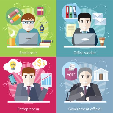 Concept Work Employed Freelancer