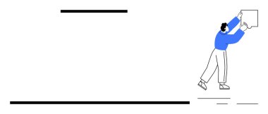 İletişim konsepti. Minimalist bir arkaplan ve geniş bir metin alanı üzerinde konuşma balonu tutan kişiyle iletişim görüntülendi. Mesajlaşma, reklam, öğrenme, takım çalışması için iletişim
