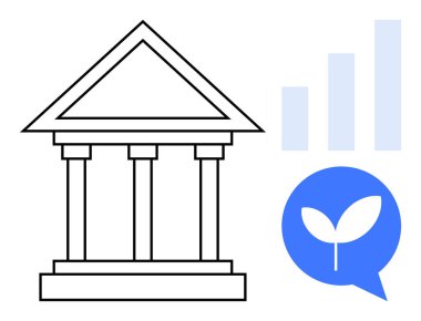 Sürdürülebilir finans kavramı. Sürdürülebilir finans ekonomik büyümeyi çevresel sorumlulukla ilişkilendiriyor. Sürdürülebilir finans yeşil projelere ve çevre dostu hedeflere yatırım yapılmasını teşvik ediyor. Kullan